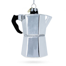 Load image into Gallery viewer, Espresso Maker Coffee Lover Glass Ornament Glass Christmas Ornament