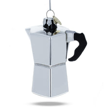 Load image into Gallery viewer, Espresso Maker Coffee Lover Glass Ornament Glass Christmas Ornament