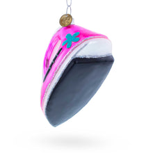 Load image into Gallery viewer, Pink Iron Glass Christmas Ornament