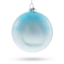 Load image into Gallery viewer, Loving Swans Couple Glass Christmas Ornament