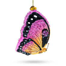 Load image into Gallery viewer, Butterfly Glass Christmas Ornament