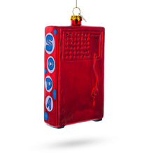 Load image into Gallery viewer, Soda Vending Machine Glass Christmas Ornament