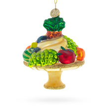 Load image into Gallery viewer, Sumptuous Fruit Platter Glass Christmas Ornament