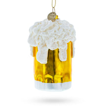 Load image into Gallery viewer, Beer Mug Glass Christmas Ornament