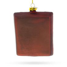 Load image into Gallery viewer, Mona Lisa Sheep Glass Christmas Ornament
