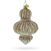 Load image into Gallery viewer, Vintage-Inspired Finial Glass Christmas Ornament