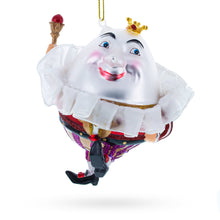 Load image into Gallery viewer, Regal Egg King Glass Christmas Ornament