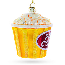 Load image into Gallery viewer, Pop Corn Glass Christmas Ornament