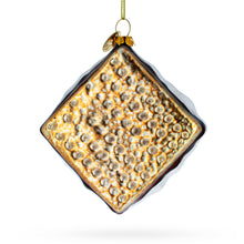 Load image into Gallery viewer, Chocolate-Dipped Cookie or Biscuit Glass Christmas Ornament