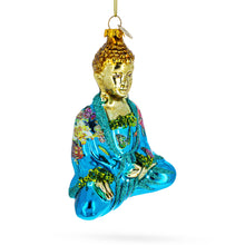 Load image into Gallery viewer, Buddha Glass Christmas Ornament