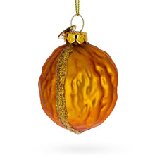 Load image into Gallery viewer, Walnut Glass Christmas Ornament