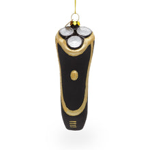 Load image into Gallery viewer, Electric Shaver Glass Christmas Ornament
