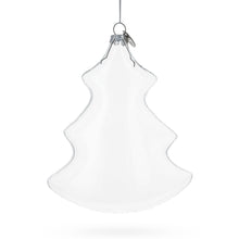 Load image into Gallery viewer, Christmas Tree Clear Glass Christmas Ornament