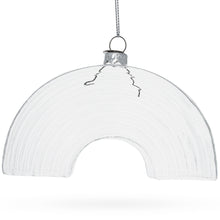 Load image into Gallery viewer, Rainbow Clear Glass Christmas Ornament