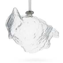 Load image into Gallery viewer, Cardinal Clear Glass Christmas Ornament