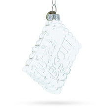 Load image into Gallery viewer, Biscuit Cookie Clear Glass Christmas Ornament