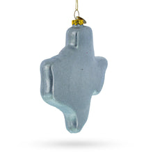 Load image into Gallery viewer, State of Texas Symbols Glass Christmas Ornament