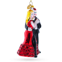 Load image into Gallery viewer, Graceful Dancing Couple Glass Christmas Ornament