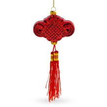 Load image into Gallery viewer, Elegant Chinese Knot Tassel New Year Decoration Glass Christmas Ornament