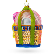 Load image into Gallery viewer, Beach Season Bag Glass Christmas Ornament