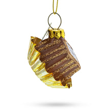 Load image into Gallery viewer, Chocolate Candy Glass Christmas Ornament