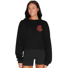 Load image into Gallery viewer, Cornell Black Crewneck