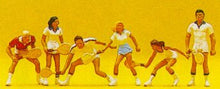 Load image into Gallery viewer, Preiser 10078 HO Scale Recreation &amp; Sports -- Tennis Players