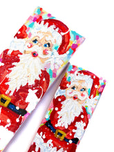 Load image into Gallery viewer, Red Velvet Vintage Santa Original Painting
