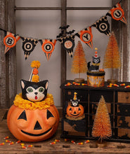 Load image into Gallery viewer, Cecil Cat on Box by Bethany Lowe Designs