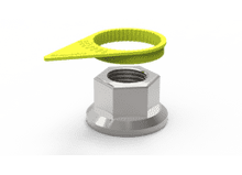 Load image into Gallery viewer, High Heat Loose Wheel Nut Indicator, 33mm, ORANGE | QTY 10