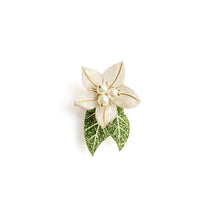 Load image into Gallery viewer, Christmas Flower Button Cover by Laliblue