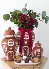 Load image into Gallery viewer, Gingerbread House Ginger Jars