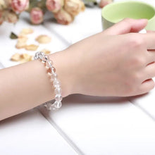 Load image into Gallery viewer, Clarity &amp; Vibrancy Clear Quartz Bracelet