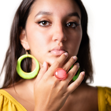 Load image into Gallery viewer, Lollipop Lucite Cocktail Ring