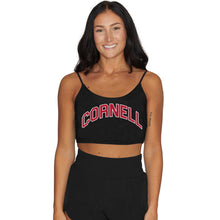 Load image into Gallery viewer, Cornell Black Spaghetti Tank