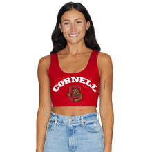 Load image into Gallery viewer, Cornell Red Crop Tank Top