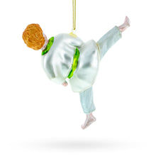 Load image into Gallery viewer, Judo Martial Arts Glass Christmas Ornament