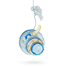 Load image into Gallery viewer, Astronaut in Outer Space Glass Christmas Ornament