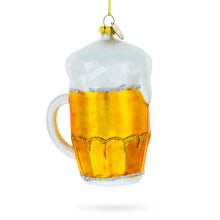 Load image into Gallery viewer, Frothy Beer Mug Glass Christmas Ornament