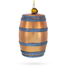 Load image into Gallery viewer, Aged Whiskey Barrel Glass Christmas Ornament