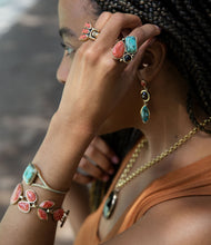 Load image into Gallery viewer, Credence Genuine Turquoise Cuff Bracelet