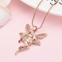 Load image into Gallery viewer, Beautiful Fairy Cremation Urn Necklace