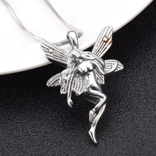 Load image into Gallery viewer, Beautiful Fairy Cremation Urn Necklace