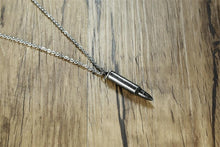 Load image into Gallery viewer, Bullet Shaped Cremation Necklace