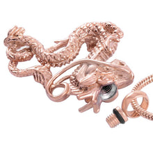 Load image into Gallery viewer, Chinese Dragon Cremation Urn Necklace