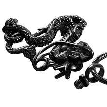Load image into Gallery viewer, Chinese Dragon Cremation Urn Necklace