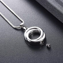 Load image into Gallery viewer, Circle of Life Cremation Urn Necklace