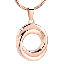 Load image into Gallery viewer, Circle of Life Cremation Urn Necklace