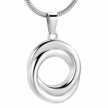 Load image into Gallery viewer, Circle of Life Cremation Urn Necklace
