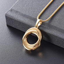 Load image into Gallery viewer, Circle of Life Cremation Urn Necklace